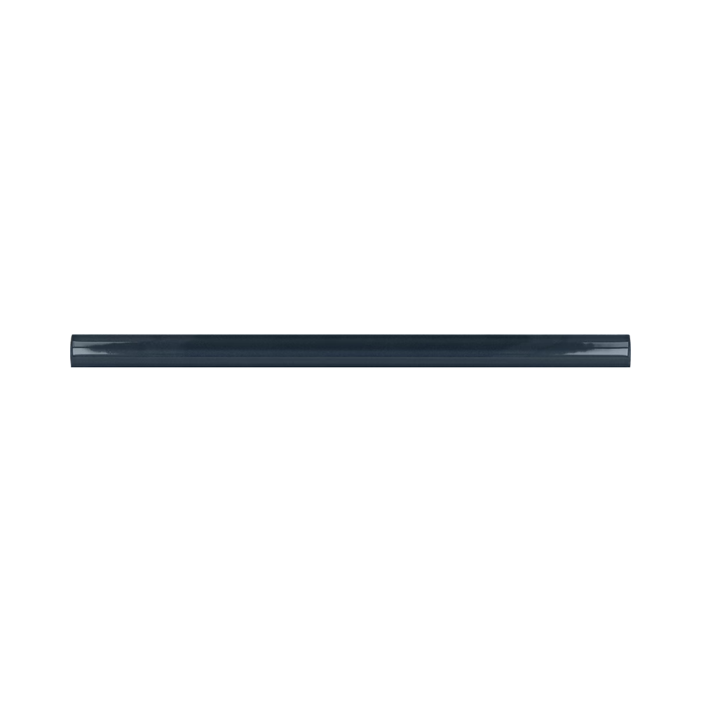 Blue 0.5x8 Glossy Ceramic Pencil Tile Trim (10 pack, 0.3 sq ft/case) - Sample