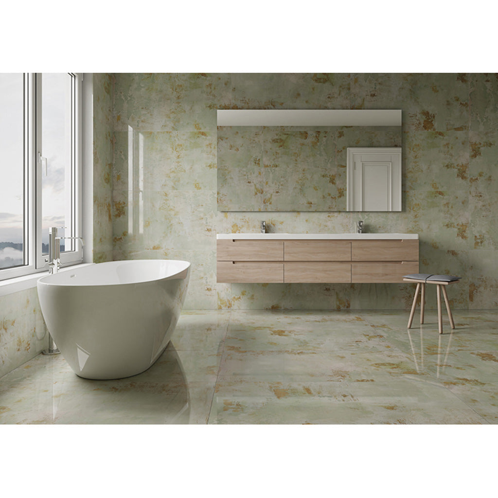 Moss Green 20x40 Natural Porcelain Large Format Tile (3 pack, 15.99 sq ft/case)