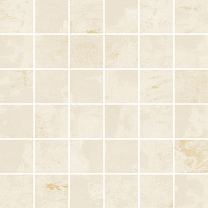 Light Beige 12x12 Natural Uniform Square Porcelain Mosaic Tile (8 pack, 7.62 sq ft/case) - Sample
