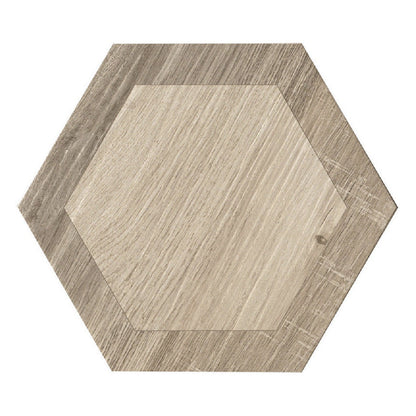 Light Brown 10x10 Matte Hexagon Porcelain Tile (20 pack, 10.43 sq ft/case)