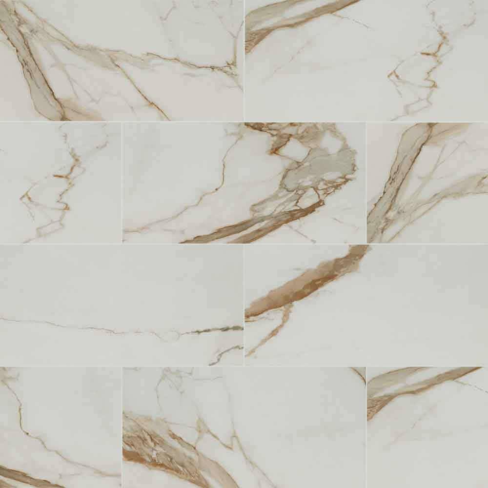 MSI Calacatta Marbella Porcelain Wall and Floor Tile - Regallo Collection