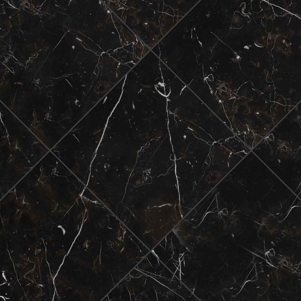 MSI Marquina Noir Porcelain Wall and Floor Tile - Regallo Collection