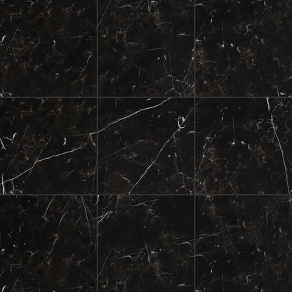 MSI Marquina Noir Porcelain Wall and Floor Tile - Regallo Collection