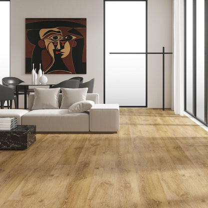 Remus WPC Embossed 9"x60" Vinyl Flooring 8.5mm - Oak Twist