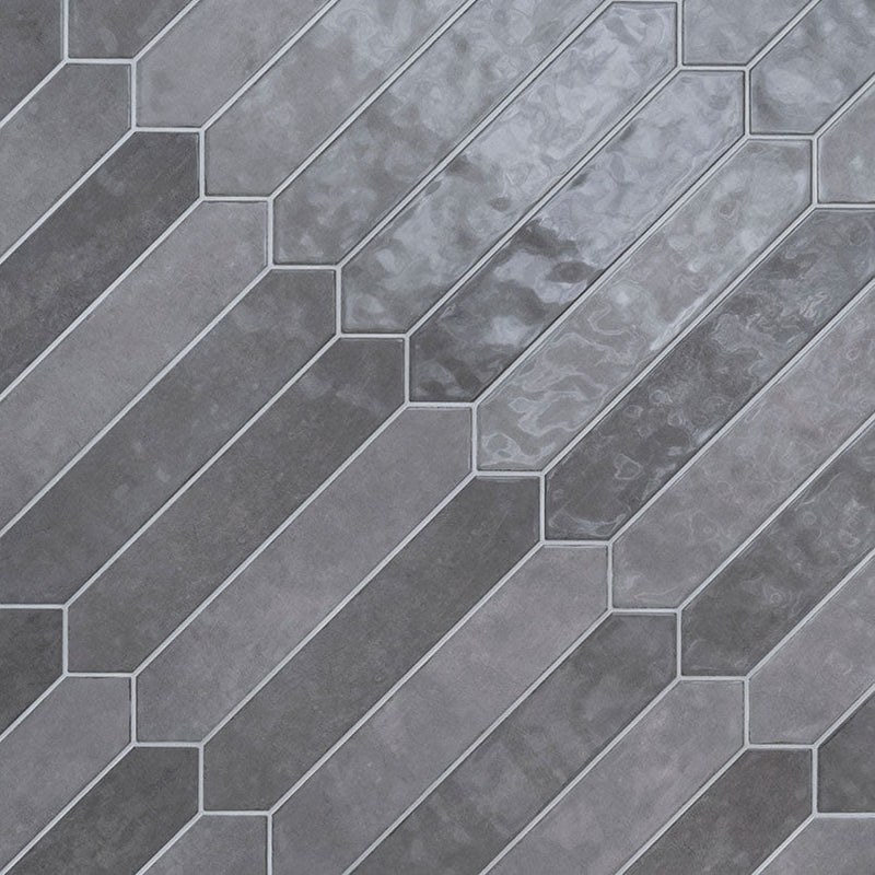 MSI Renzo Storm Pickett Glossy Ceramic Wall Tile 2.5"x13"