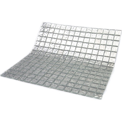 Shimmer Flint Silver 12x12 Glossy Uniform Square Glass Mosaic Tile (20 pack, 20 sq ft/case)