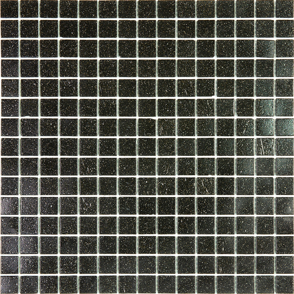Dark Brown 12x12 Glossy Uniform Square Glass Mosaic Tile (20 pack, 20 sq ft/case)
