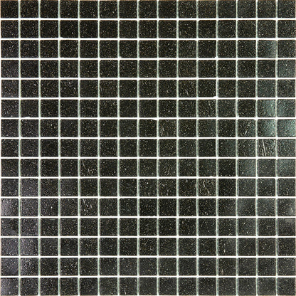 Dark Brown 12x12 Glossy Uniform Square Glass Mosaic Tile (20 pack, 20 sq ft/case) - Sample