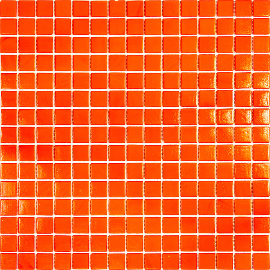 Scarlet Red 12x12 Uniform Square Glossy Glass Mosaic Tile (20 pack, 20 sq ft/case) - Sample