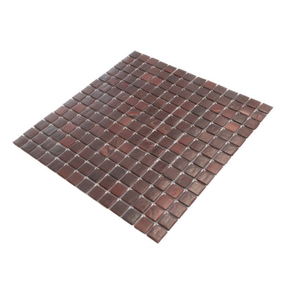 Ruby Red 12x12 Glossy Uniform Square Glass Mosaic Tile (20 pack, 20 sq ft/case) - Sample