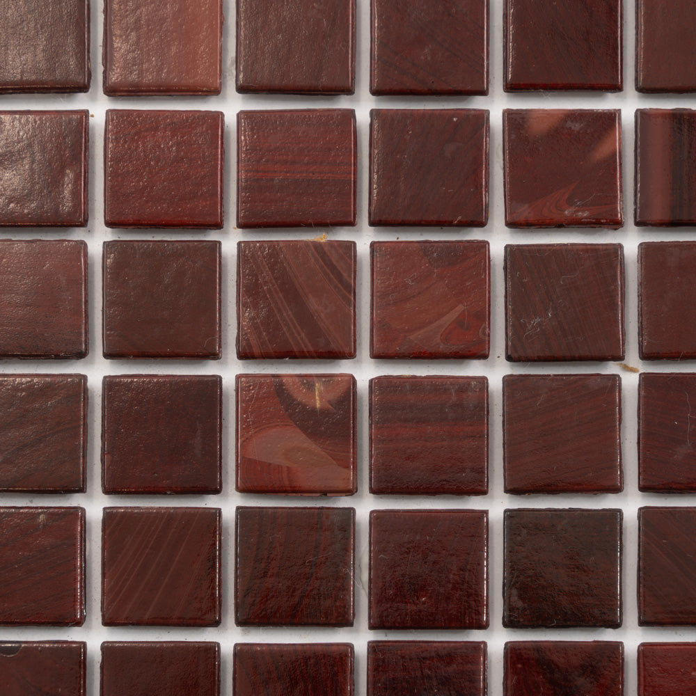 Ruby Red 12x12 Glossy Uniform Square Glass Mosaic Tile (20 pack, 20 sq ft/case)