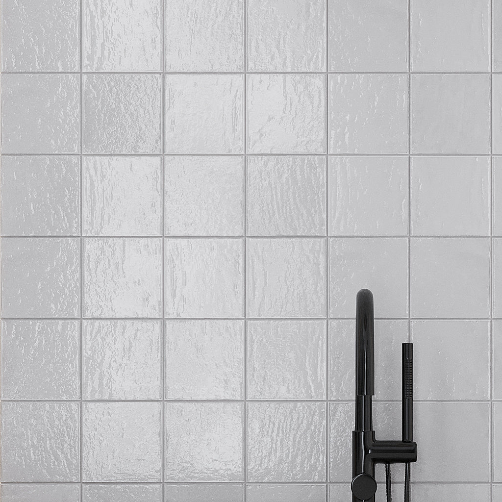White 5x5 Glossy Subway Ceramic Tile (57 pack, 10.76 sq ft/case)