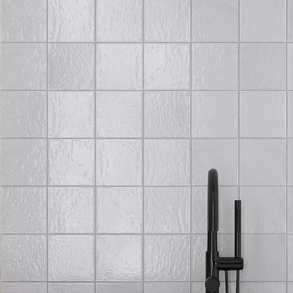 White 5x5 Glossy Subway Ceramic Tile (57 pack, 10.76 sq ft/case)