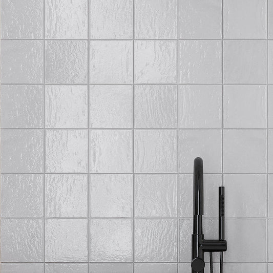 White 5x5 Glossy Subway Ceramic Tile (57 pack, 10.76 sq ft/case)