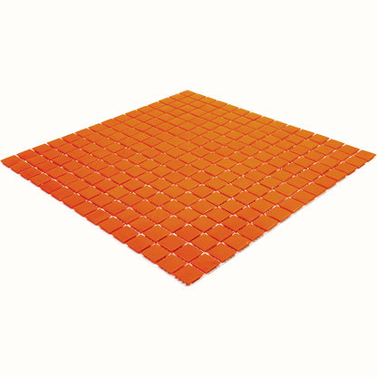 Scarlet Red 12x12 Uniform Square Glossy Glass Mosaic Tile (20 pack, 20 sq ft/case) - Sample