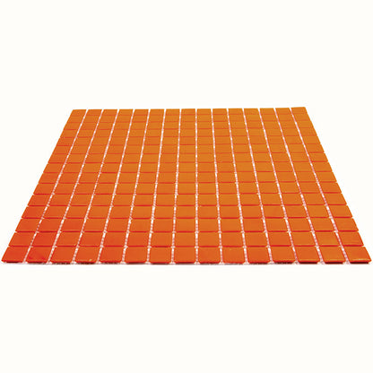 Scarlet Red 12x12 Uniform Square Glossy Glass Mosaic Tile (20 pack, 20 sq ft/case)