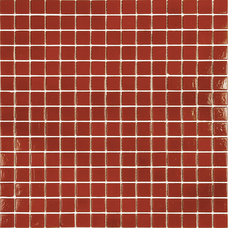 Candy Red 12x12 Glossy Uniform Square Glass Mosaic Tile (20 pack, 20 sq ft/case) - Sample