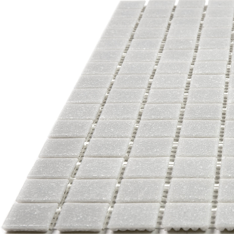 Ice Gray 12x12 Glossy Uniform Square Glass Mosaic Tile (20 pack, 20 sq ft/case) - Sample