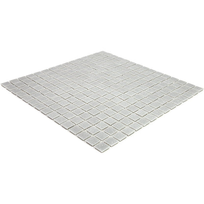 Ice Gray 12x12 Glossy Uniform Square Glass Mosaic Tile (20 pack, 20 sq ft/case) - Sample