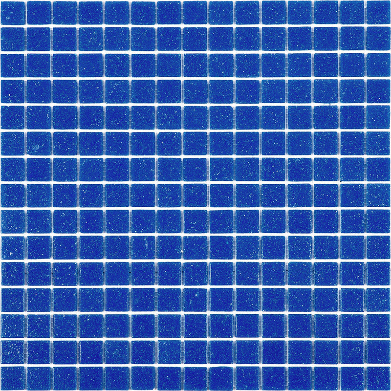 Cerulean Blue 12x12 Glossy Uniform Square Glass Mosaic Tile (20 pack, 20 sq ft/case)