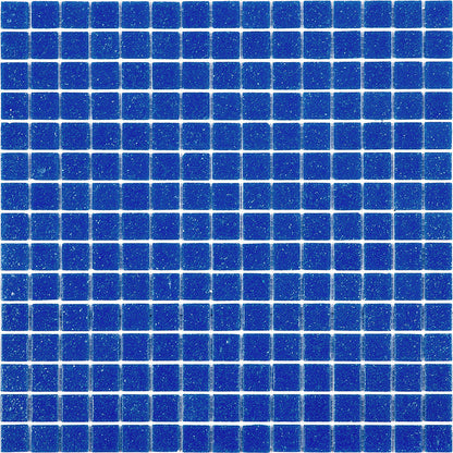 Cerulean Blue 12x12 Glossy Uniform Square Glass Mosaic Tile (20 pack, 20 sq ft/case) - Sample