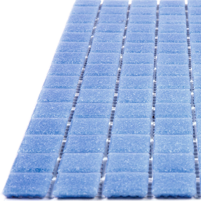Maximum Blue 12x12 Glossy Uniform Square Glass Mosaic Tile (20 pack, 20 sq ft/case) - Sample