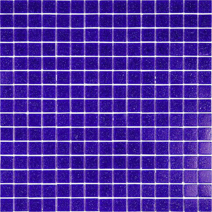 Cobalt Blue 12x12 Glossy Uniform Square Glass Mosaic Tile (20 pack, 20 sq ft/case) - Sample