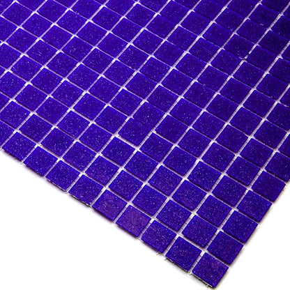 Cobalt Blue 12x12 Glossy Uniform Square Glass Mosaic Tile (20 pack, 20 sq ft/case)