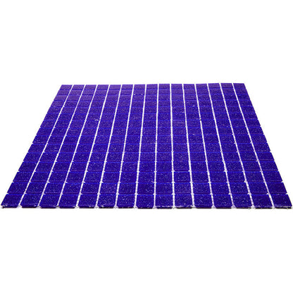Cobalt Blue 12x12 Glossy Uniform Square Glass Mosaic Tile (20 pack, 20 sq ft/case) - Sample