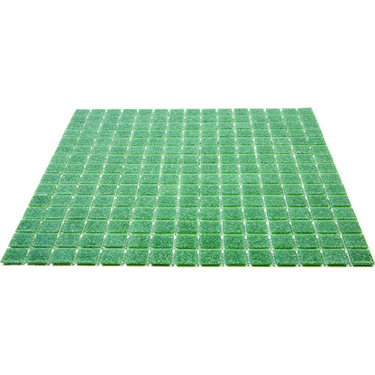 Sea Green 12x12 Glossy Uniform Square Glass Mosaic Tile (20 pack, 20 sq ft/case)