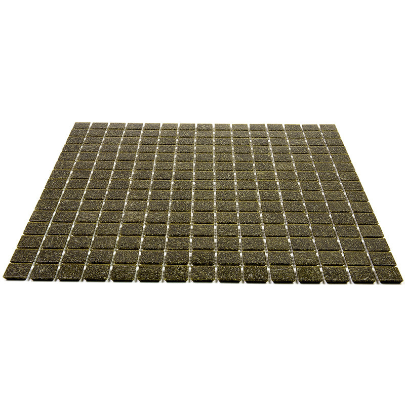 Peanut Brown 12x12 Glossy Uniform Square Glass Mosaic Tile (20 pack, 20 sq ft/case)