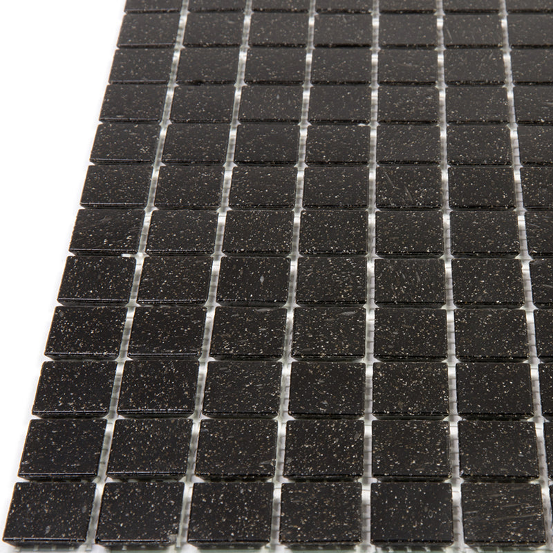 Dark Brown 12x12 Glossy Uniform Square Glass Mosaic Tile (20 pack, 20 sq ft/case)