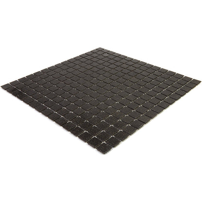 Dark Brown 12x12 Glossy Uniform Square Glass Mosaic Tile (20 pack, 20 sq ft/case)