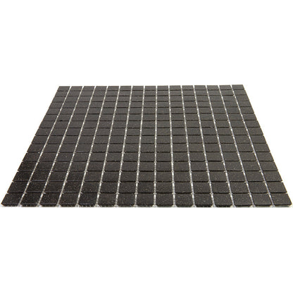 Dark Brown 12x12 Glossy Uniform Square Glass Mosaic Tile (20 pack, 20 sq ft/case) - Sample