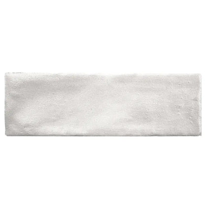White 2.5x8 Glossy Matte Subway Ceramic Tile (38 pack, 5.38 sq ft/case)