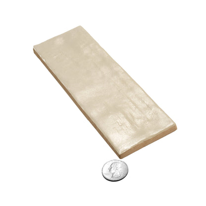 Light Tea Green 2.5x8 Glossy Matte Subway Ceramic Tile (38 pack, 5.38 sq ft/case) - Sample