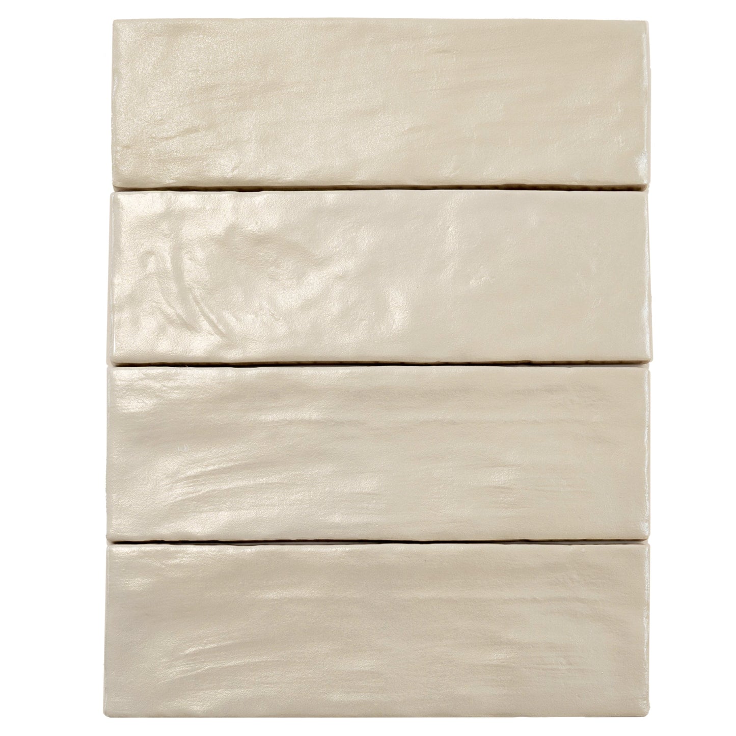 Light Tea Green 2.5x8 Glossy Matte Subway Ceramic Tile (38 pack, 5.38 sq ft/case) - Sample