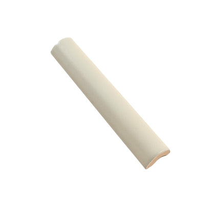 Light Tea Green 1.25x8 Matte Glossy Ceramic Bullnose Tile Trim (10 pack, 0.667 sq ft/case)