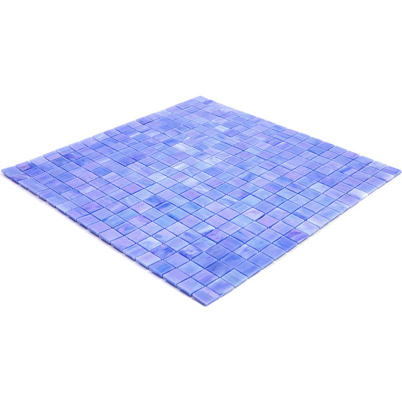 Rainbow Blue 12x12 Glossy Uniform Square Glass Mosaic Tile (20 pack, 18.69 sq ft/case)