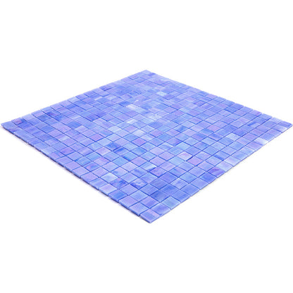 Rainbow Blue 12x12 Glossy Uniform Square Glass Mosaic Tile (20 pack, 18.69 sq ft/case)