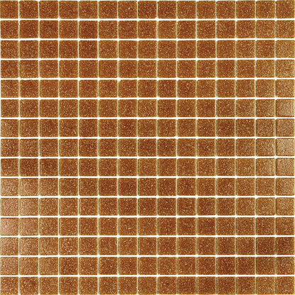 Apricot Red 12x12 Glossy Uniform Square Glass Mosaic Tile (20 pack, 20 sq ft/case)