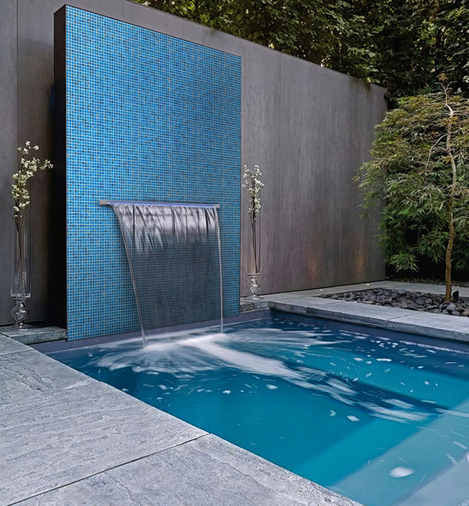 Rich Electric Blue 12x12 Glossy Uniform Square Glass Mosaic Tile (20 pack, 20 sq ft/case)