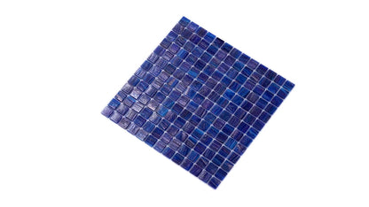 Egyptian Blue 12x12 Glossy Uniform Square Glass Mosaic Tile (20 pack, 20 sq ft/case)