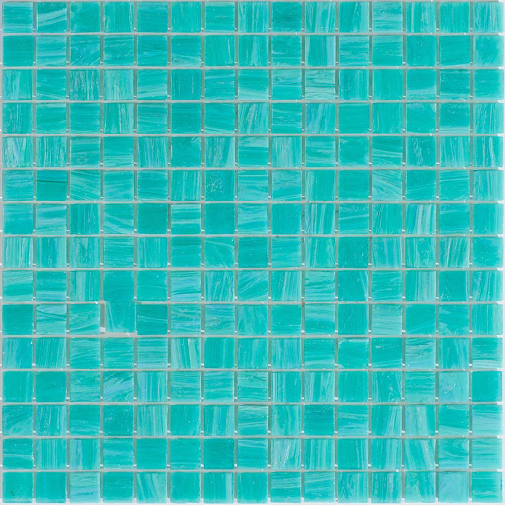 Persian Green 12x12 Glossy Uniform Square Glass Mosaic Tile (20 pack, 20 sq ft/case)
