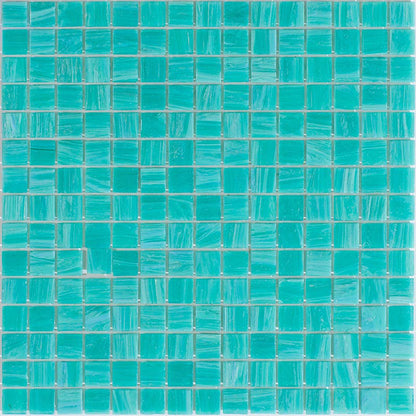 Persian Green 12x12 Glossy Uniform Square Glass Mosaic Tile (20 pack, 20 sq ft/case) - Sample