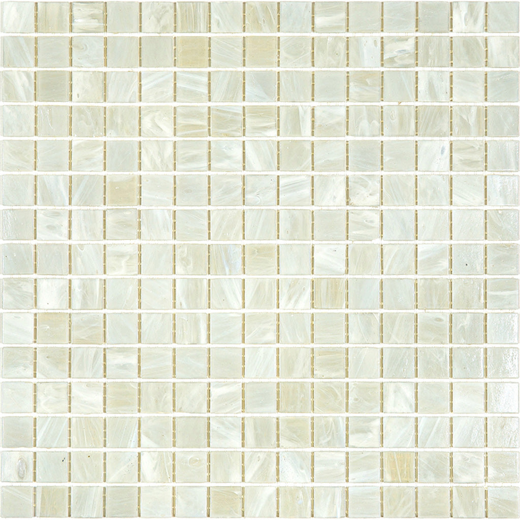 Pastel Gray 12x12 Glossy Uniform Square Glass Mosaic Tile (20 pack, 20 sq ft/case)