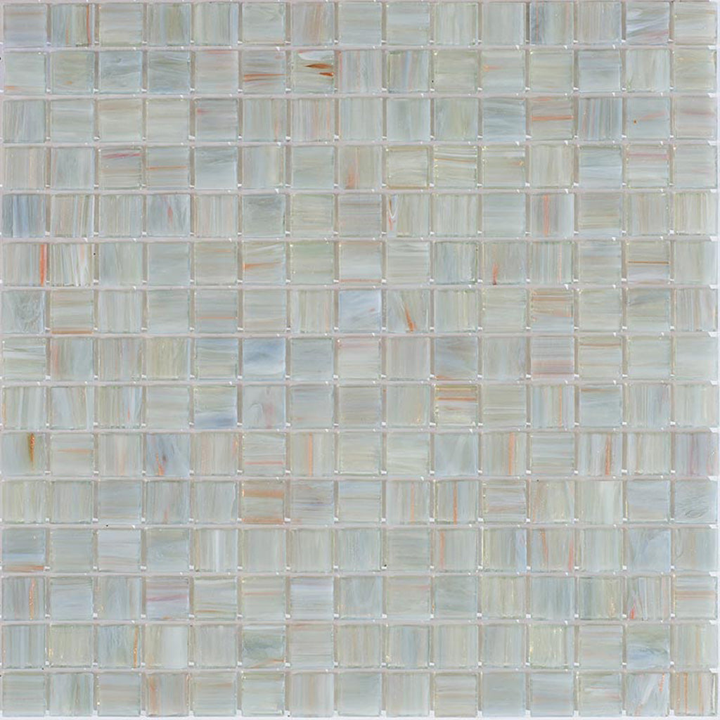 Light Gray 12x12 Glossy Uniform Square Glass Mosaic Tile (20 pack, 20 sq ft/case)