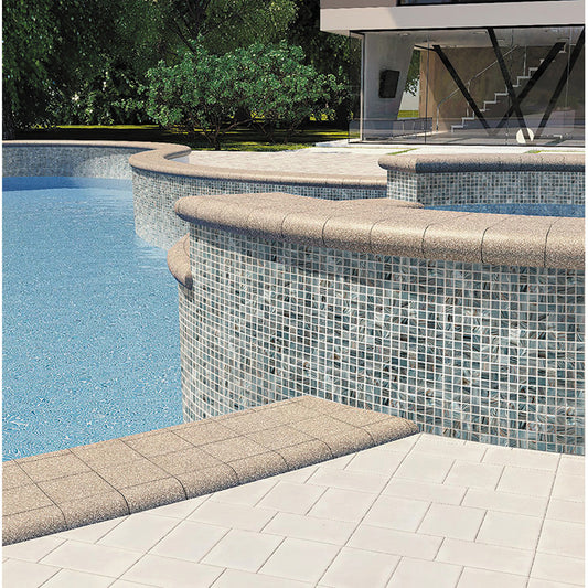 Templeton Gray 12x12 Glossy Uniform Square Glass Mosaic Tile (20 pack, 20 sq ft/case)