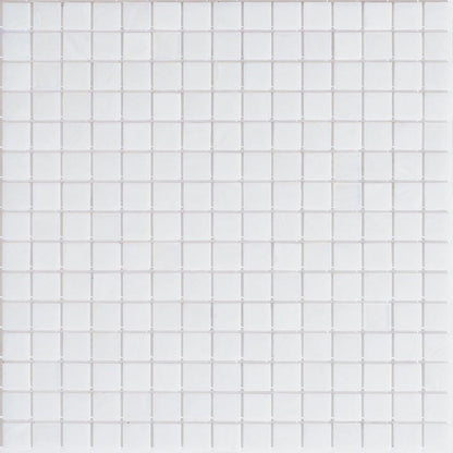 White Dove 12x12 Glossy Uniform Square Glass Mosaic Tile (20 pack, 20 sq ft/case) - Sample