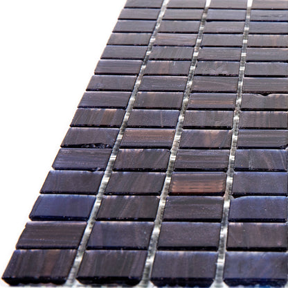 Deep Indigo Blue 12x12 Glossy Uniform Square Glass Mosaic Tile (20 pack, 20 sq ft/case)
